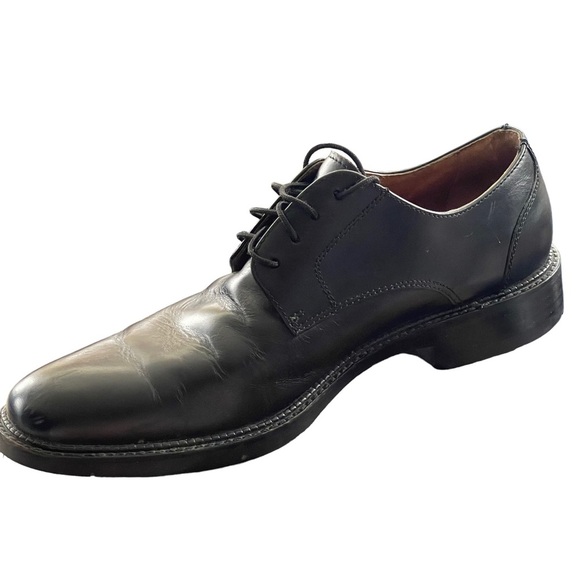 Johnston Murphy Mens Size9 Shoes Black Leather Plain Toe Oxford Dress Casual main image 9